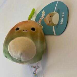 Squishmallows Prehistoric Squad 3.5” Marisa the Dinosaur Plush Clip On